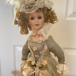 Vintage Porcelain Doll