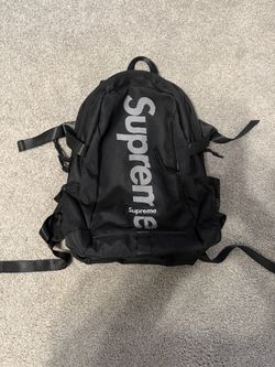 Supreme Black Backpack