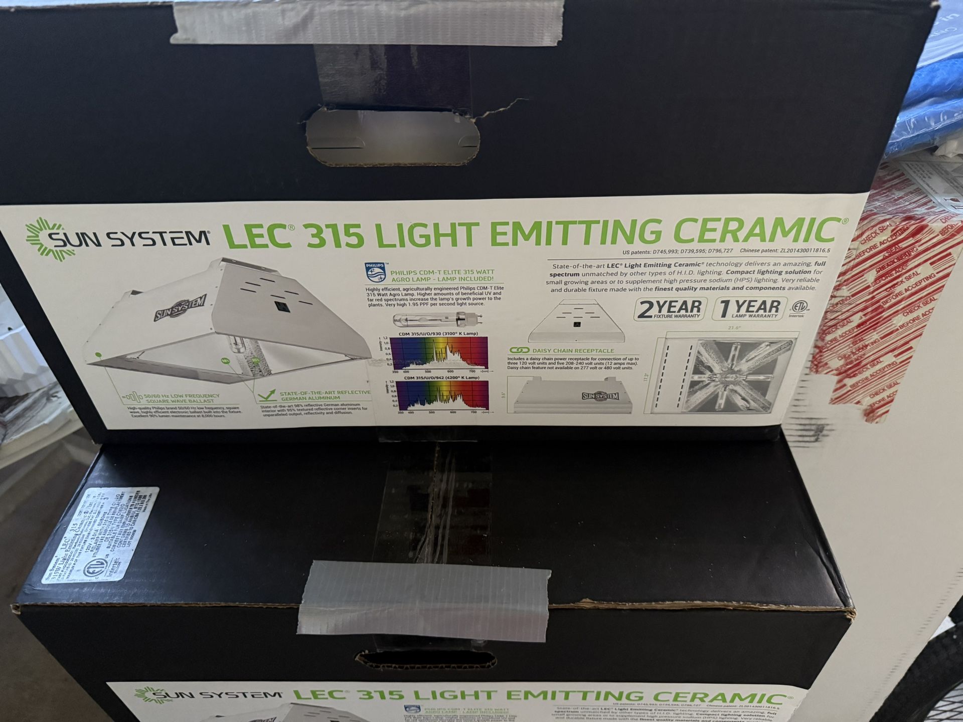 Sun System LEC 315 Grow Lights