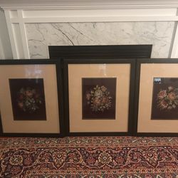 Tapestries Matted And Framed
