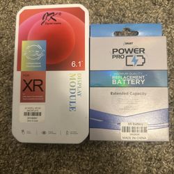 fresh brand, new screen and a battery iPhone XR 