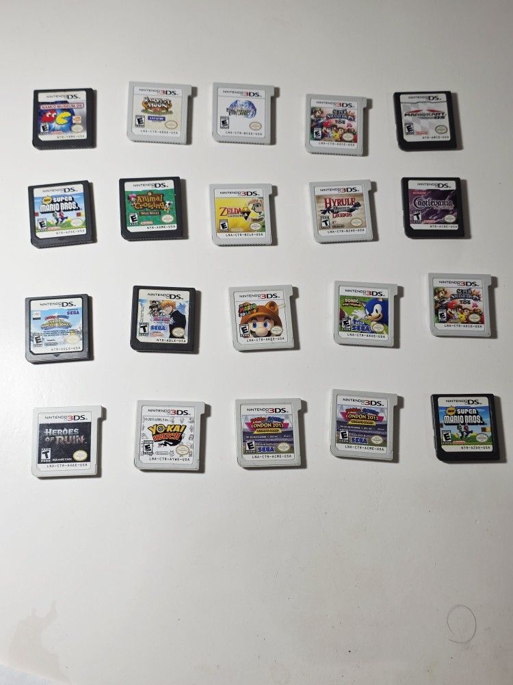 Nintendo 3DS And DS Games
