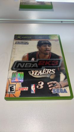 Xbox NBA 2K3 Game