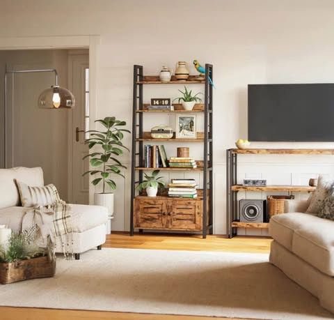 Vintage bookcase with Storage