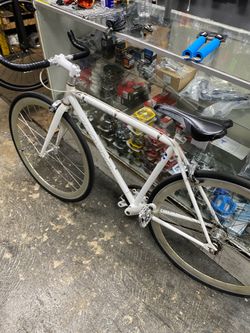 IronCat Fixed Gear / Single Speed Bike - White - Great Commuter