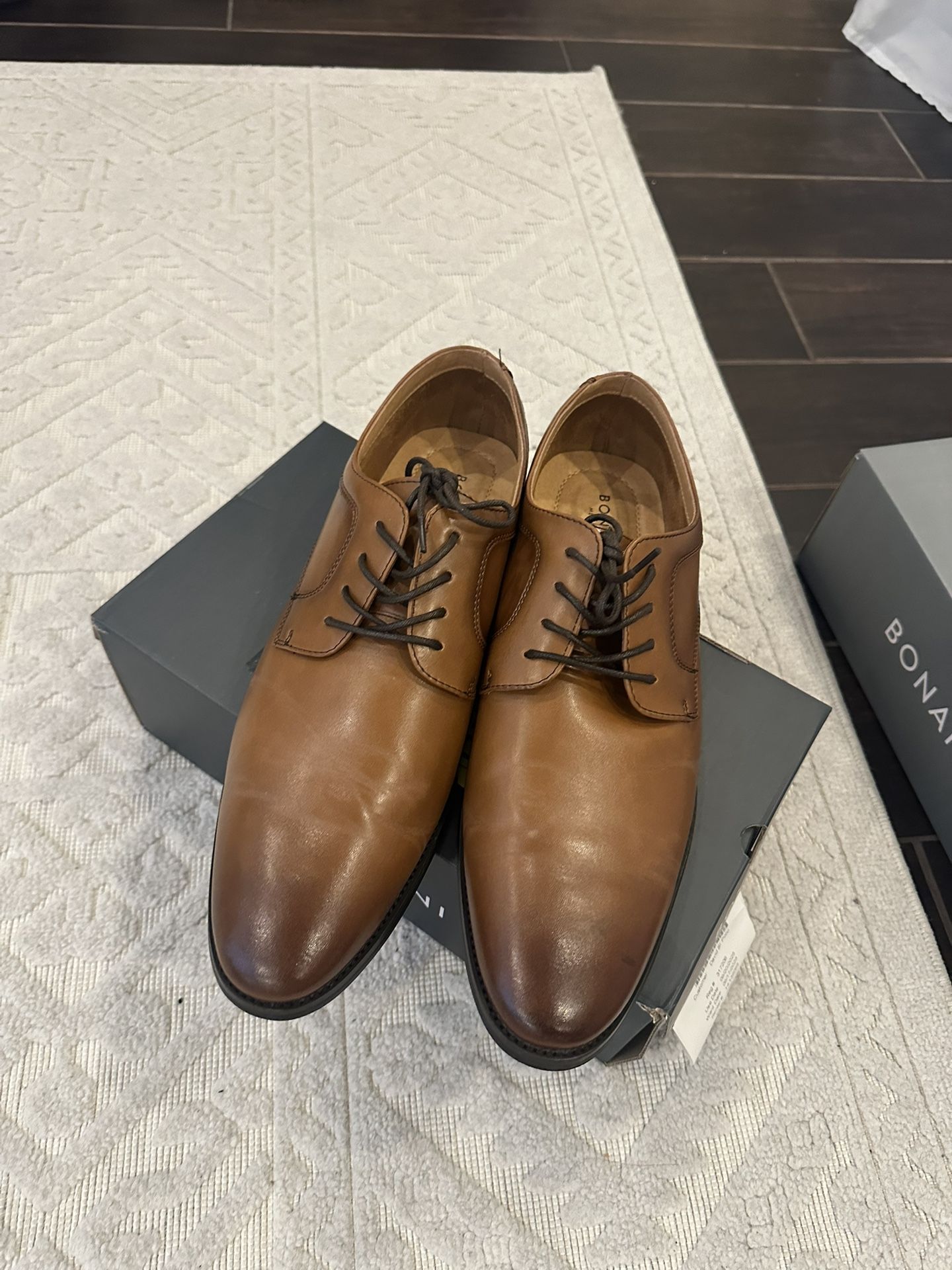 Bonafini brown Dress Shoes Size 14 