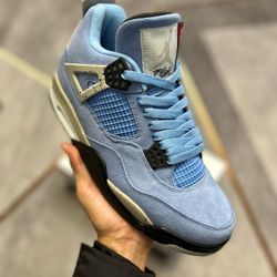 Air Jordan 4 Retro AJ4 Joe 4 Black Cat Men's Cultural Basketball Shoes