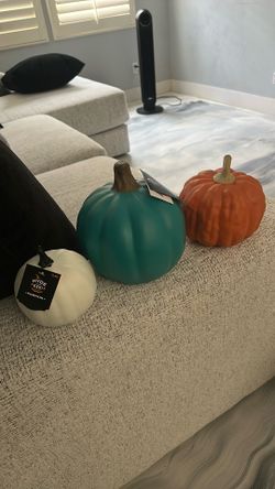 Three Pumpkins Led Light 