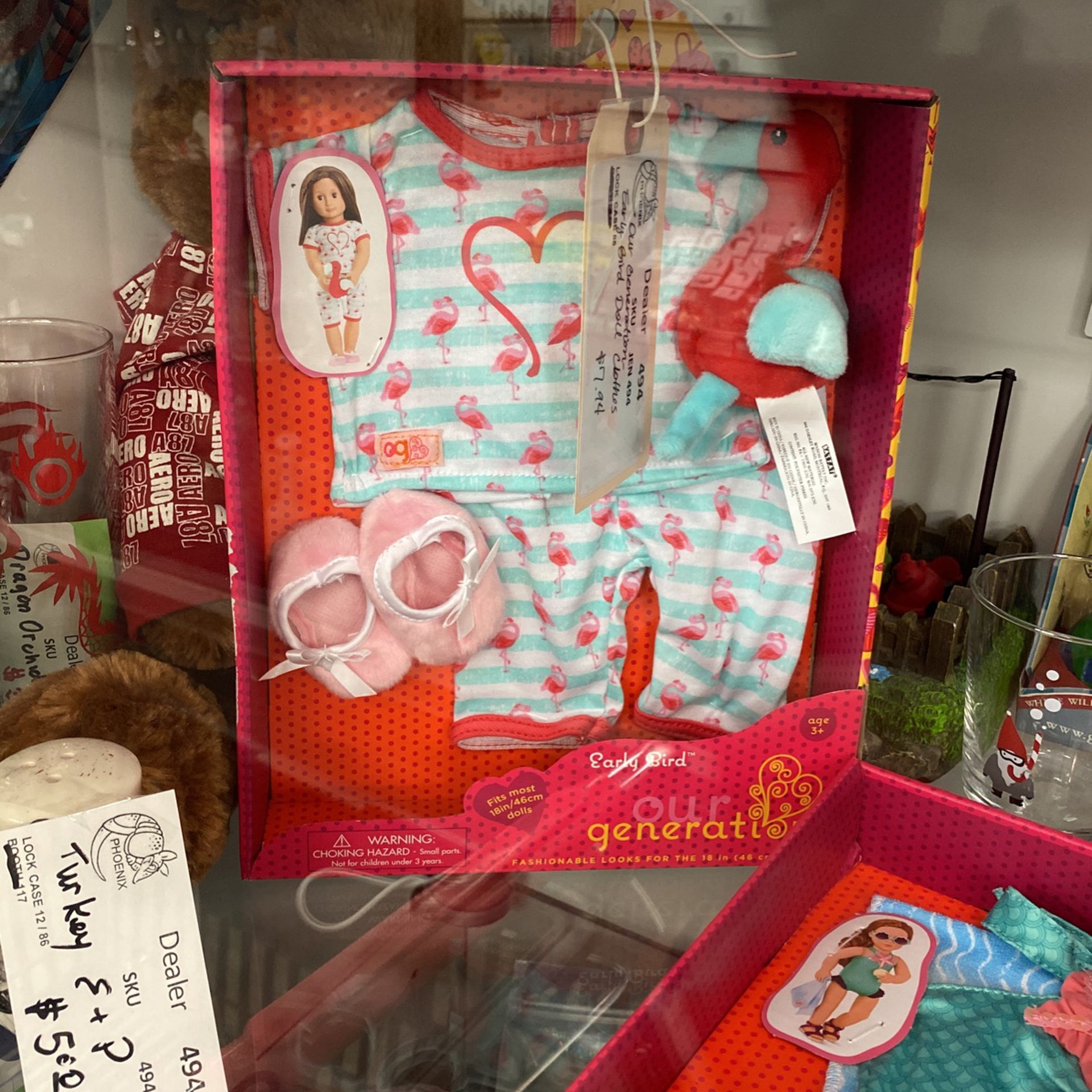 Early Bird Clothes Fit 18” Doll -$7.94