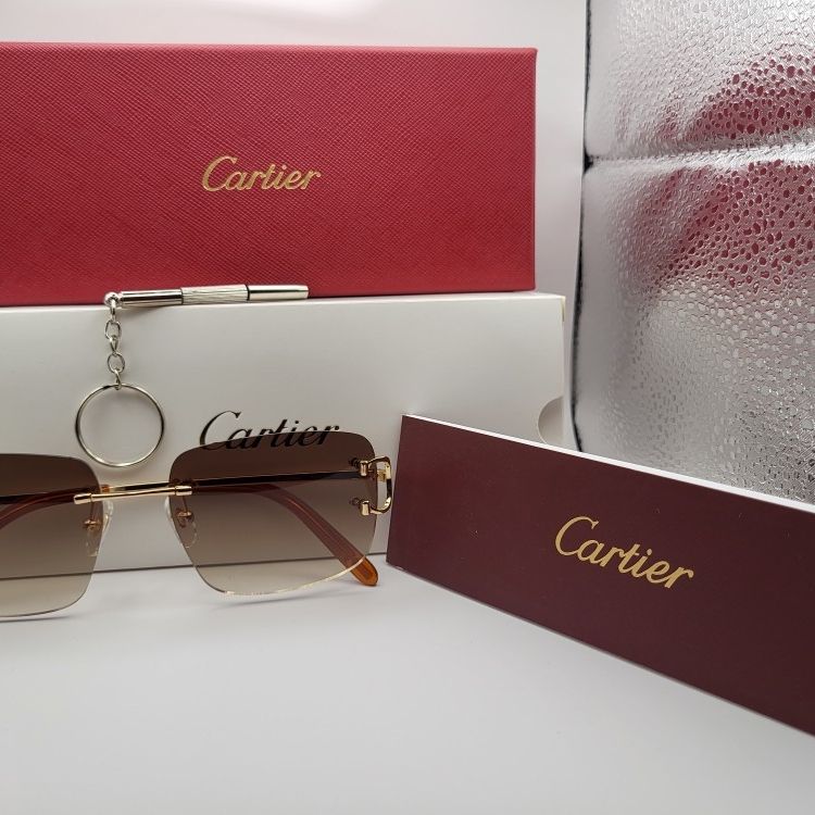 Cartier Glasses(Brown)