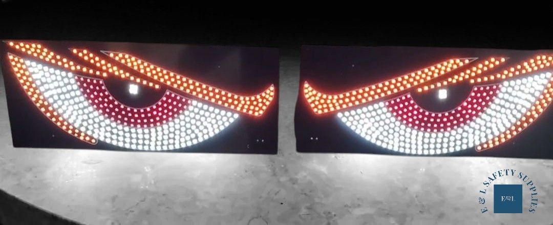 Led Pixel Evil Eyes
