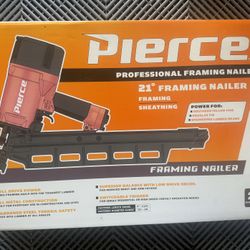 Pierce 21 Degree Framing Nailer 