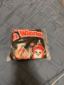Cheeky Shirt - I Squirt on Juicy Wieners Size L Black T Shirt