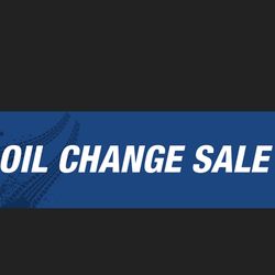 $80 Full Synthetic Oil  Change 