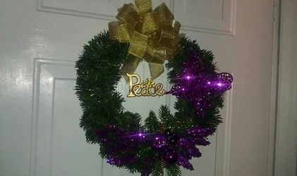 Christmas wreath..