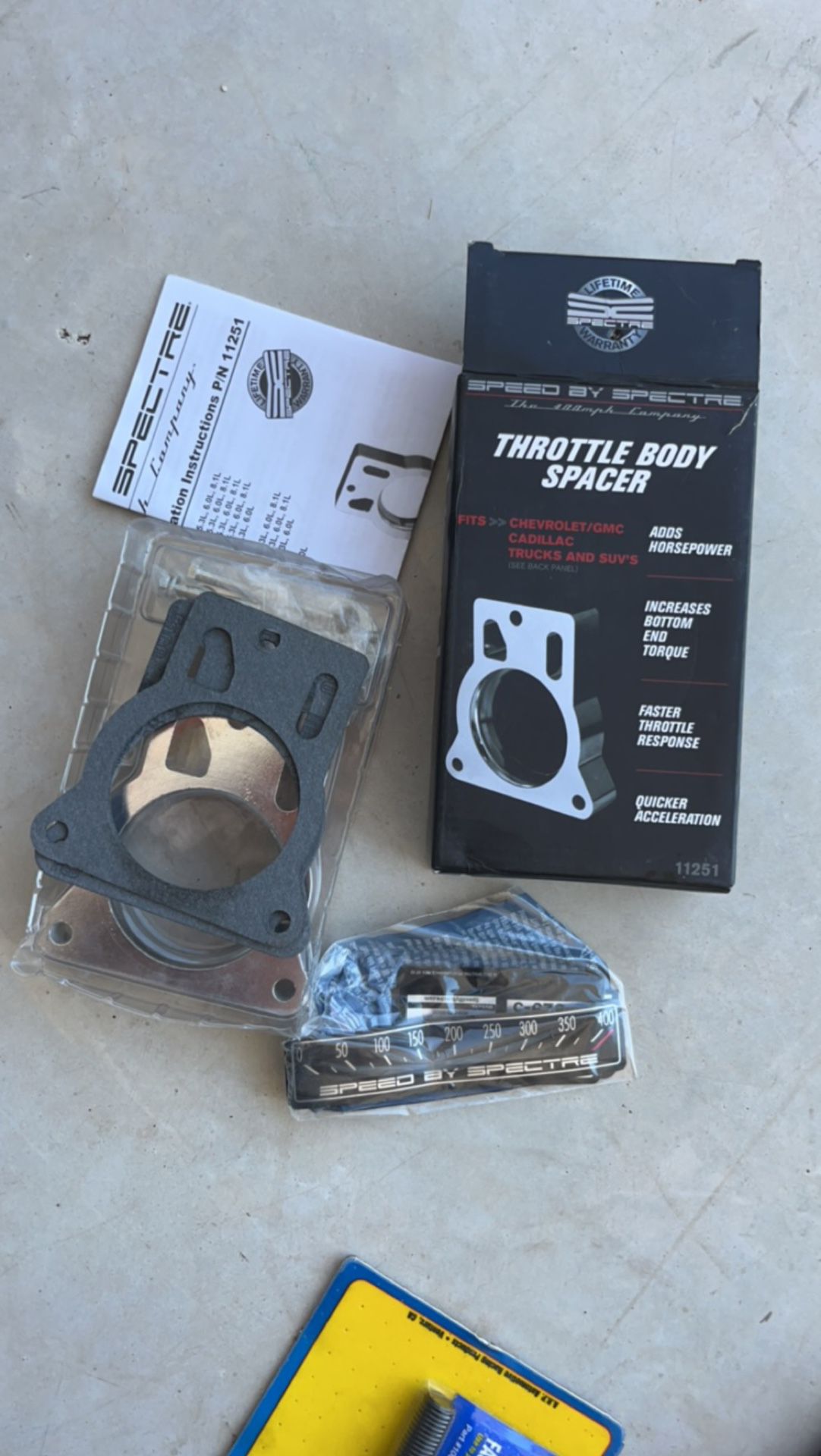 Throttle Body Spacer 4.8-6.0 99-06