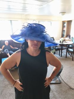 Hat Sophia collection del Mar Fair races hat
