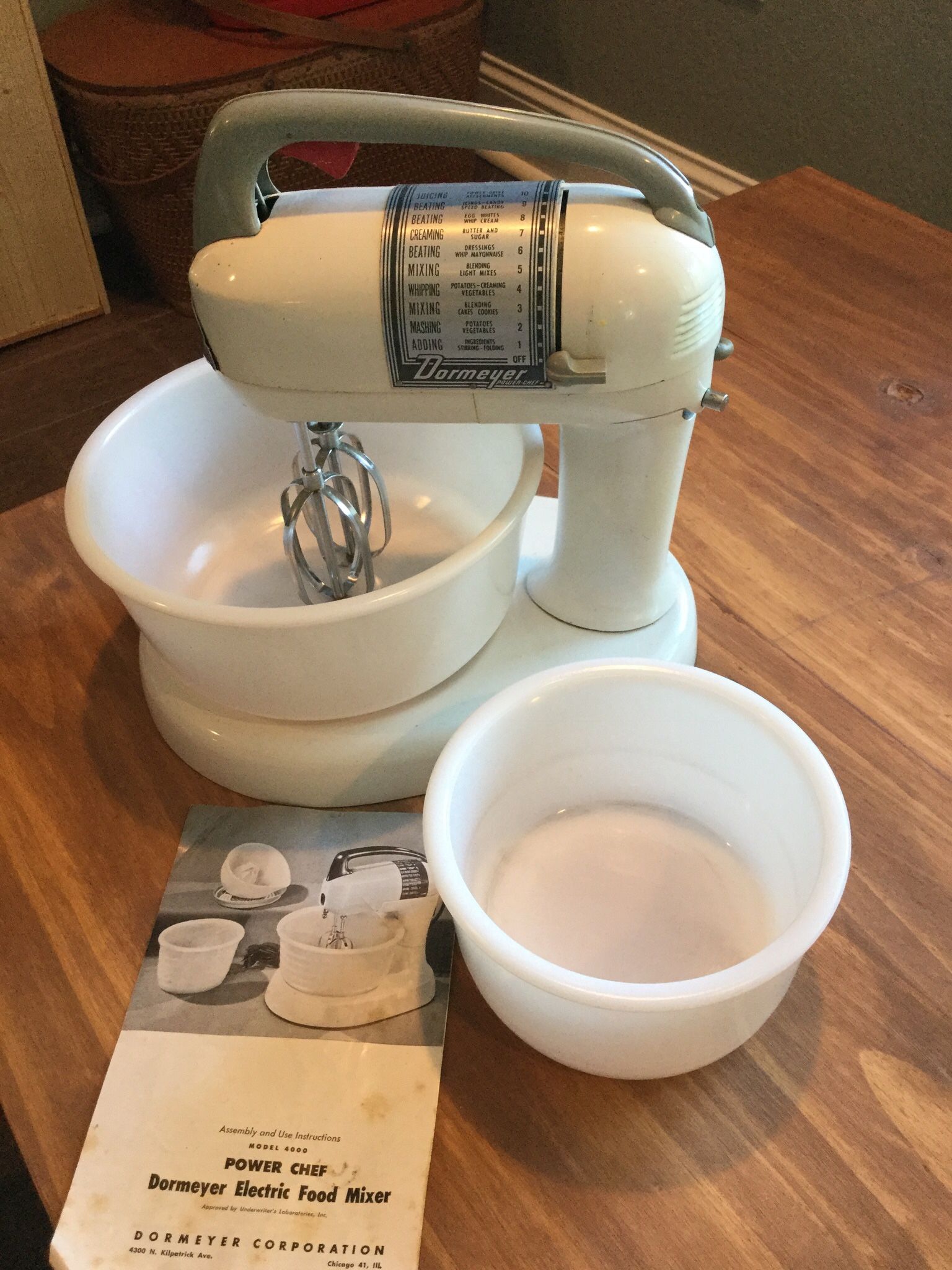 Dormeyer Midcentury Electric Food mixer