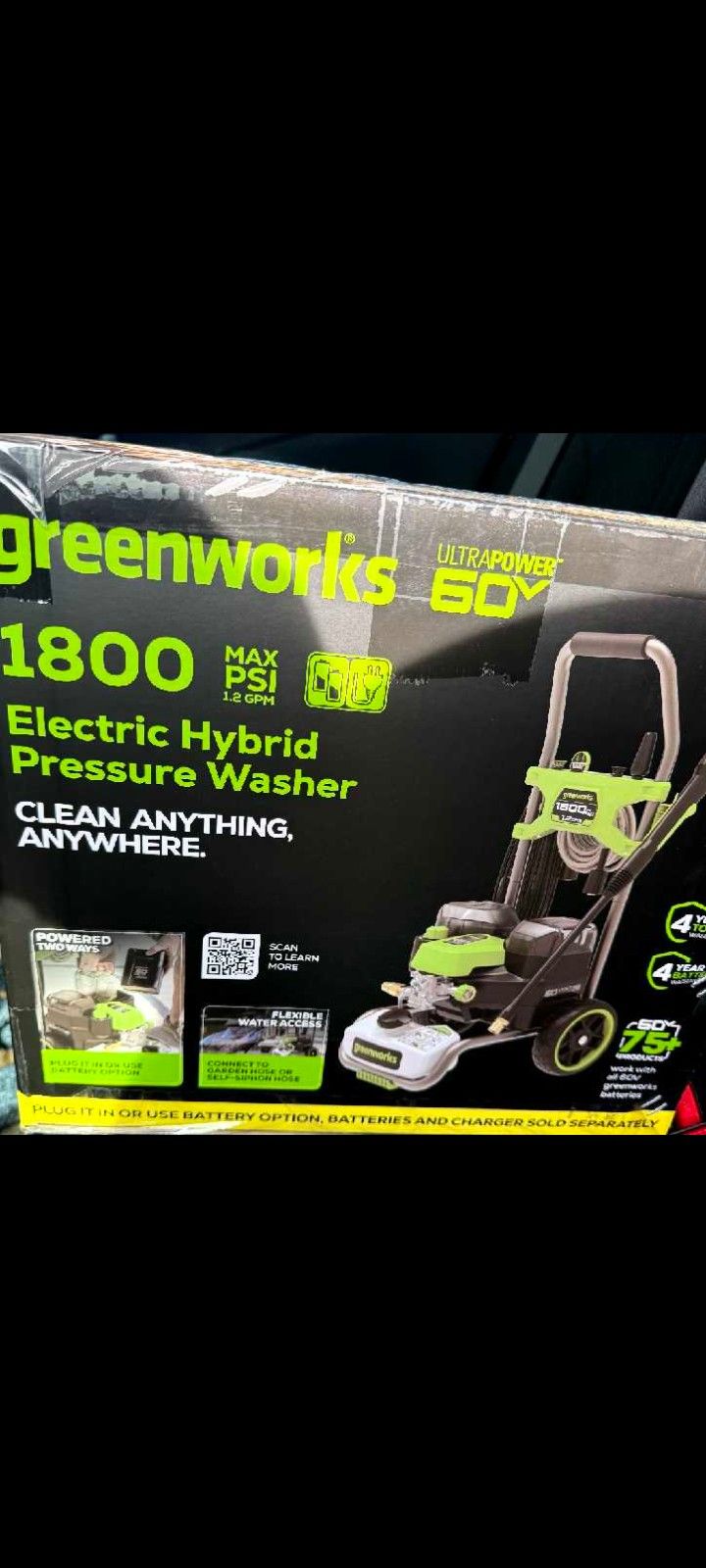Green Works Pressure Washer
