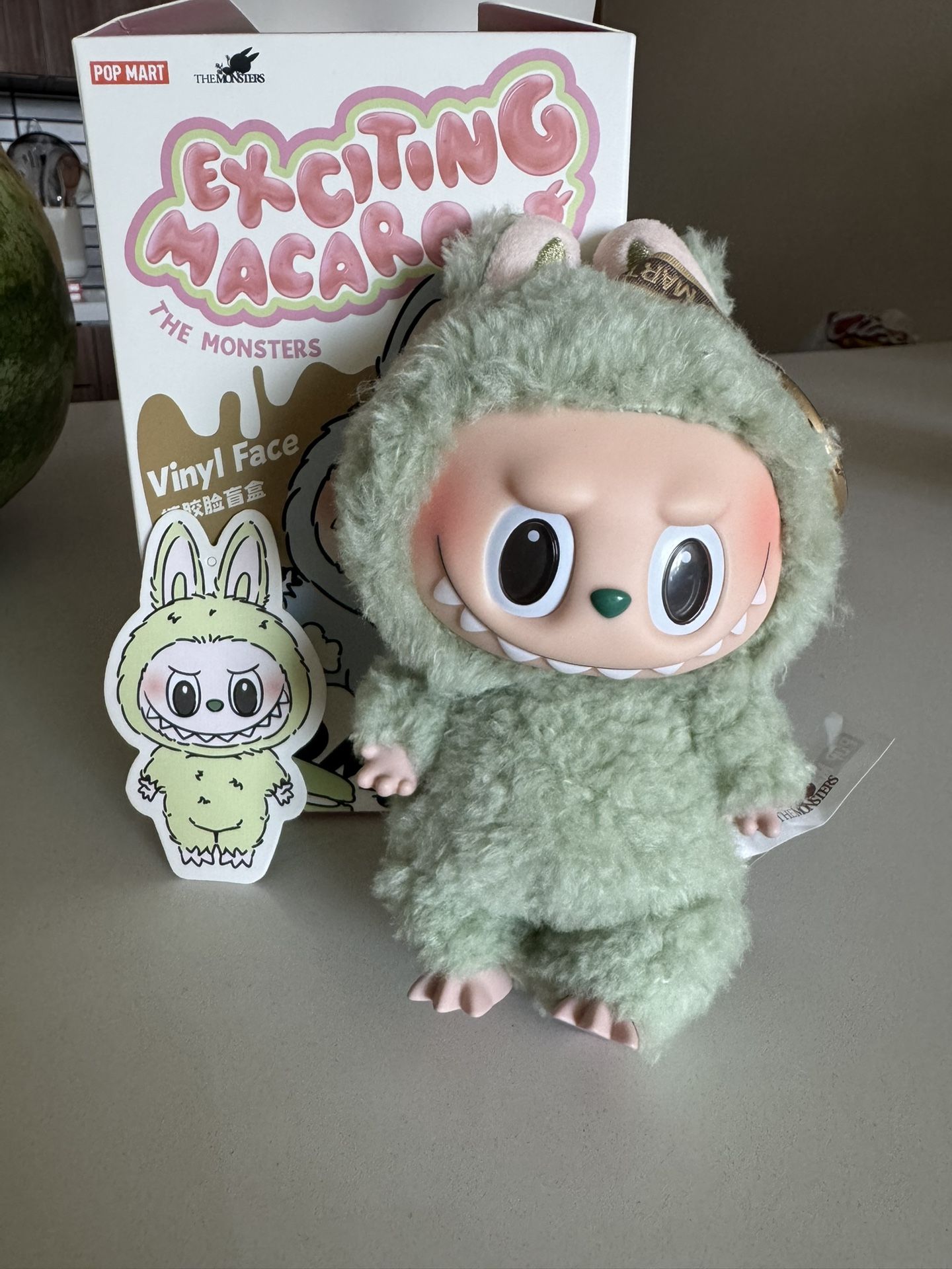 Labubu Exciting Macaron “Green grape” UNOPENED