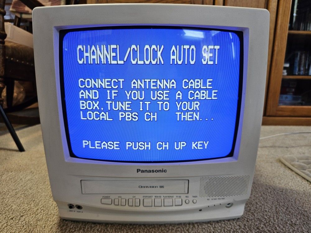 PANASONIC 13" COMBO - PVQ-130W