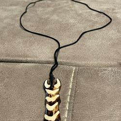 Zebra Pendant Homemade Necklace