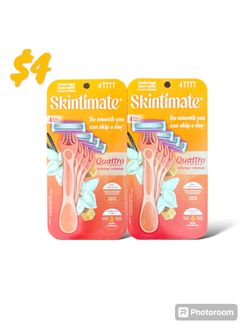 【NEW】Skintimate Razor 4 Blade