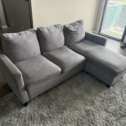 Grey Sectional Couch 