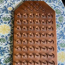 Vintage Wooden Thread Rack