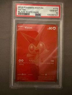 PSA 10 Black Bolt Victini