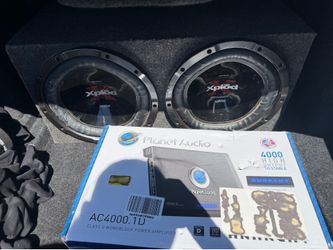 Subs with amp