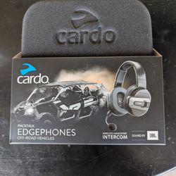 Brand new Cardo Packtalk Edgephones ORV