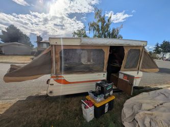 74 pop up starcraft tent trailer