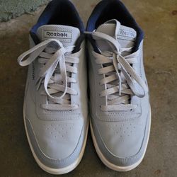 Reebok Club C 85 White Chalk Gray/Perry Ellis  10.5