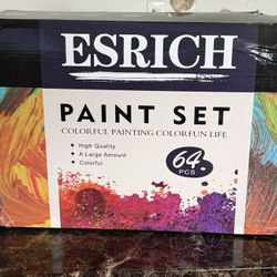 Acrylic Painting Set 64 Pieces