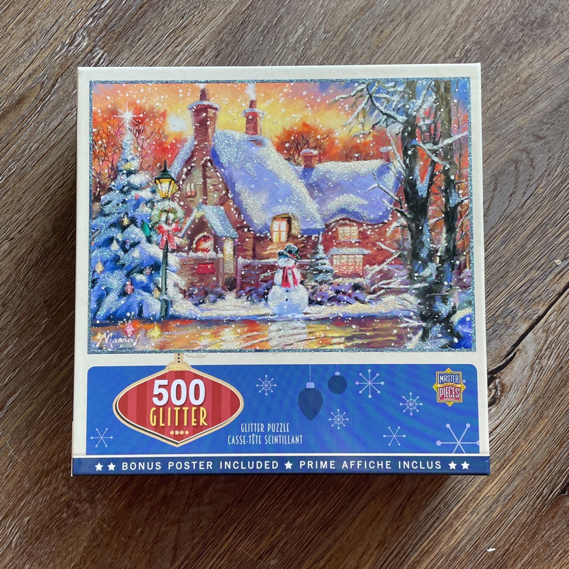 Puzzle: Snowman Cottage