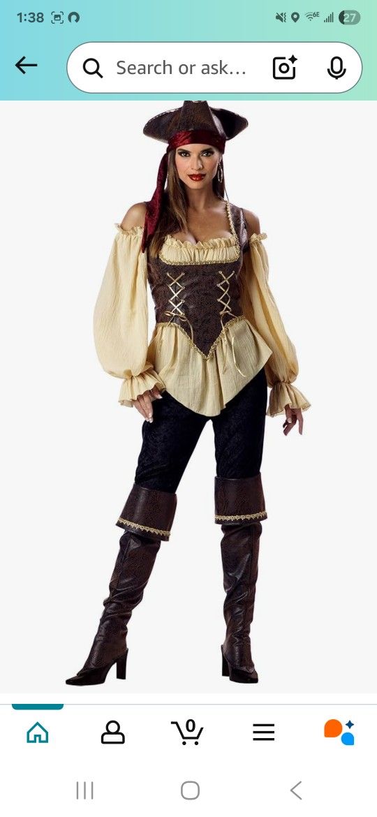 Costume, Lady Pirate