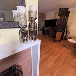 Base Decorativas Con Velas 