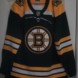 Boston Bruins Fanatics Premium NHL Jersey Men's Size 52 (XL) Brand New Authentic 