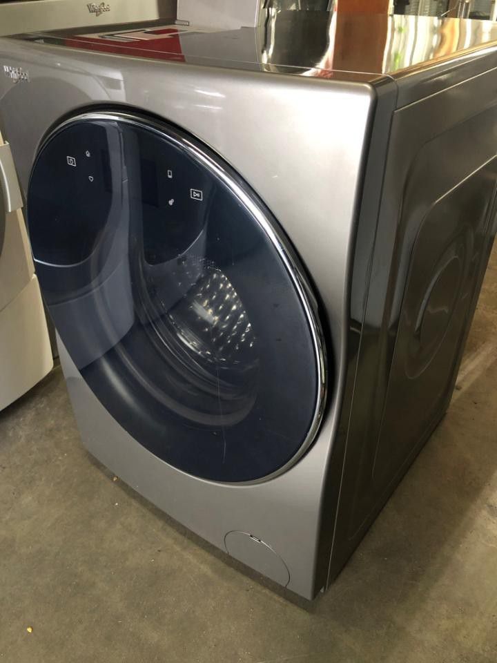 NEW !! WHIRLPOOL SMART ALL IN 1 WASHER AND VENTLESS ELECTRIC DRYER