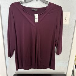 Plus Size Women’s Blouse.  Lane Bryant.  New, With Tags 18/20