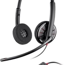 Plantronics USB corded Headset with webcam