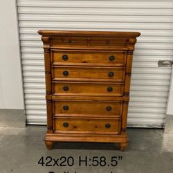 Antique Farm Style Chest Dresser 