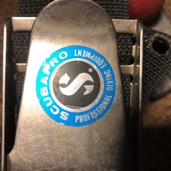 SCUBAPRO diivers weight Belt with 20lbs of lead eights