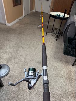 Saltwater Fishing Spinning Set Up