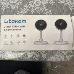 2 Pack Wi-Fi Smart Camera 