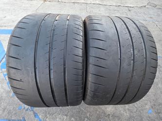 2 USED TIRES MICHELIN PILOT SPORT CUP 2 295/30/20