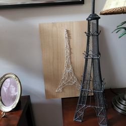 Paris Decor - Picture, Metal Tower. & Handbag Night Light