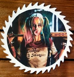 Harley Quinn Decorative Saw Blade