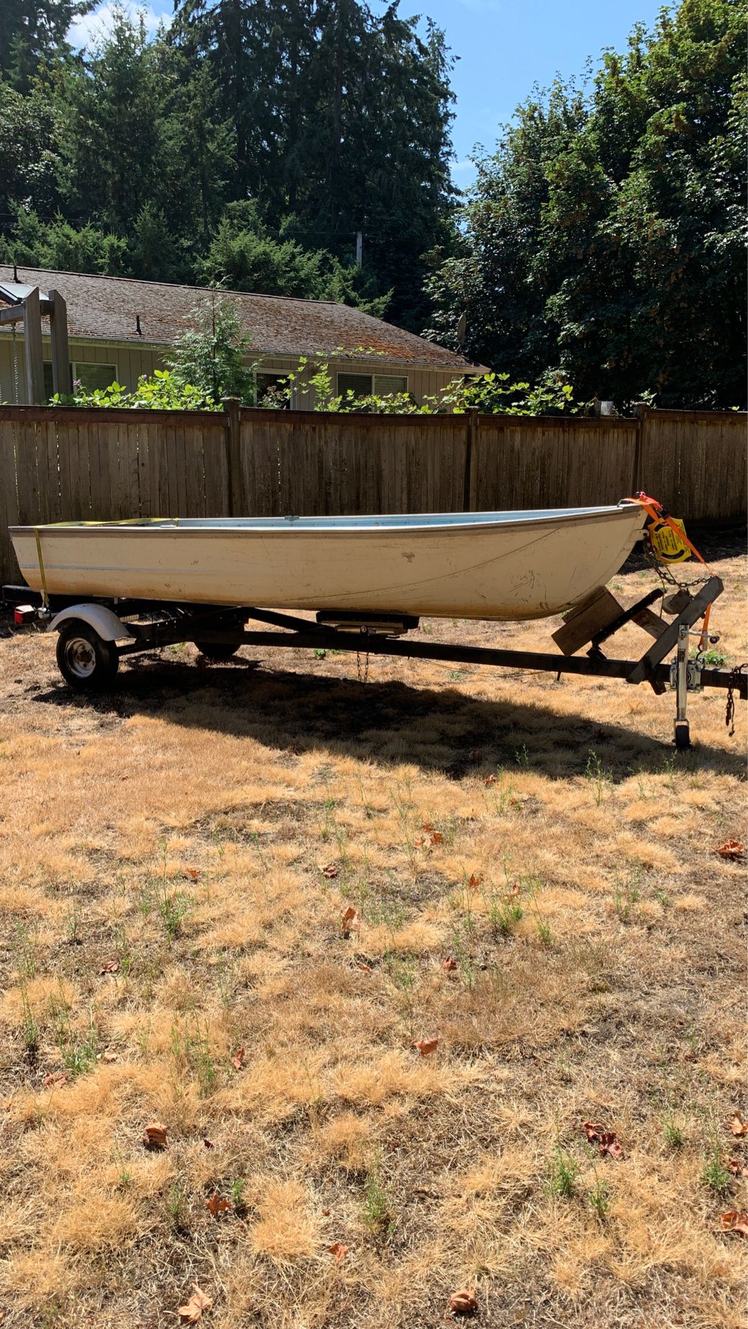 12 ft boat & trailer